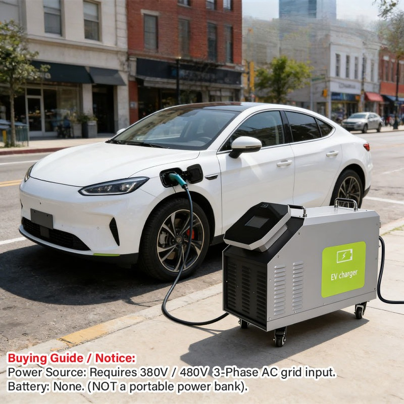 480V 3 Phase AC Power Input 7k - Portable Dc Fast Charger 20Kw Ccs2 review and price